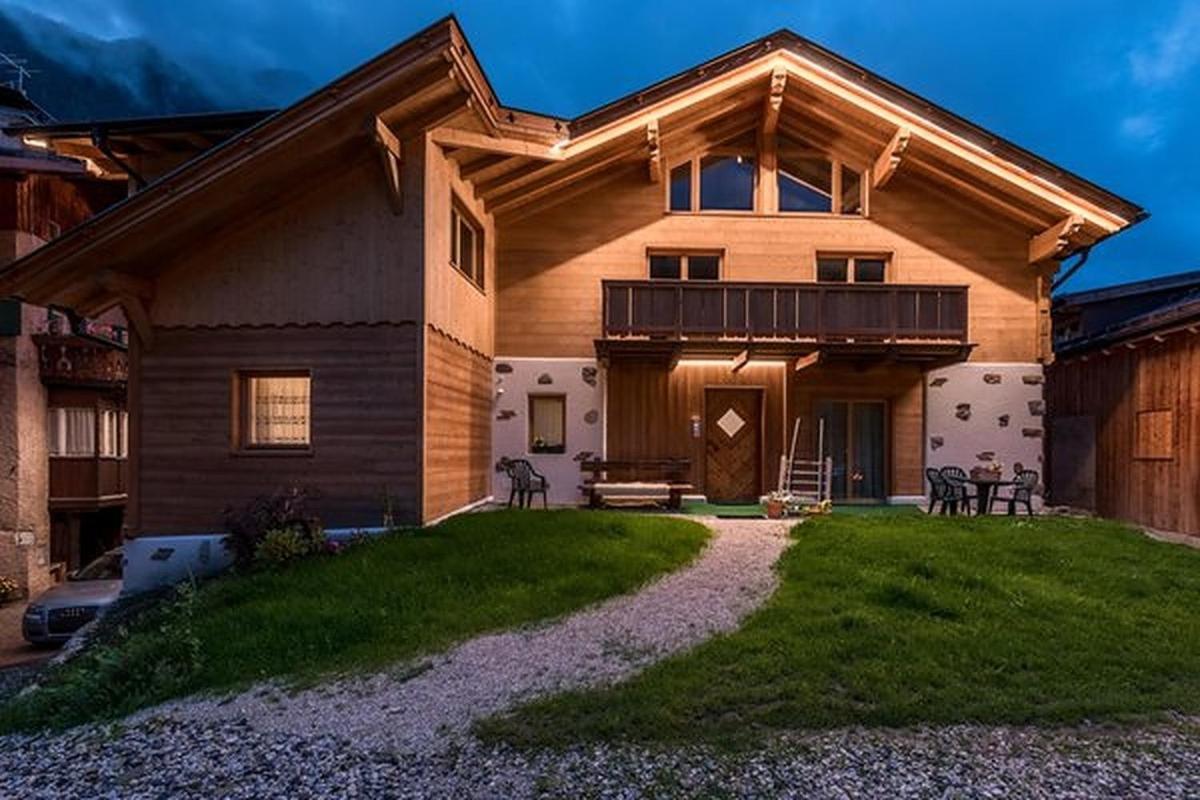Chalet Osmar Appartamento 1 Campitello di Fassa Dış mekan fotoğraf