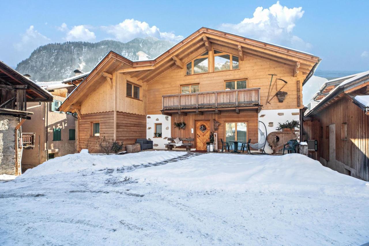 Chalet Osmar Appartamento 1 Campitello di Fassa Dış mekan fotoğraf
