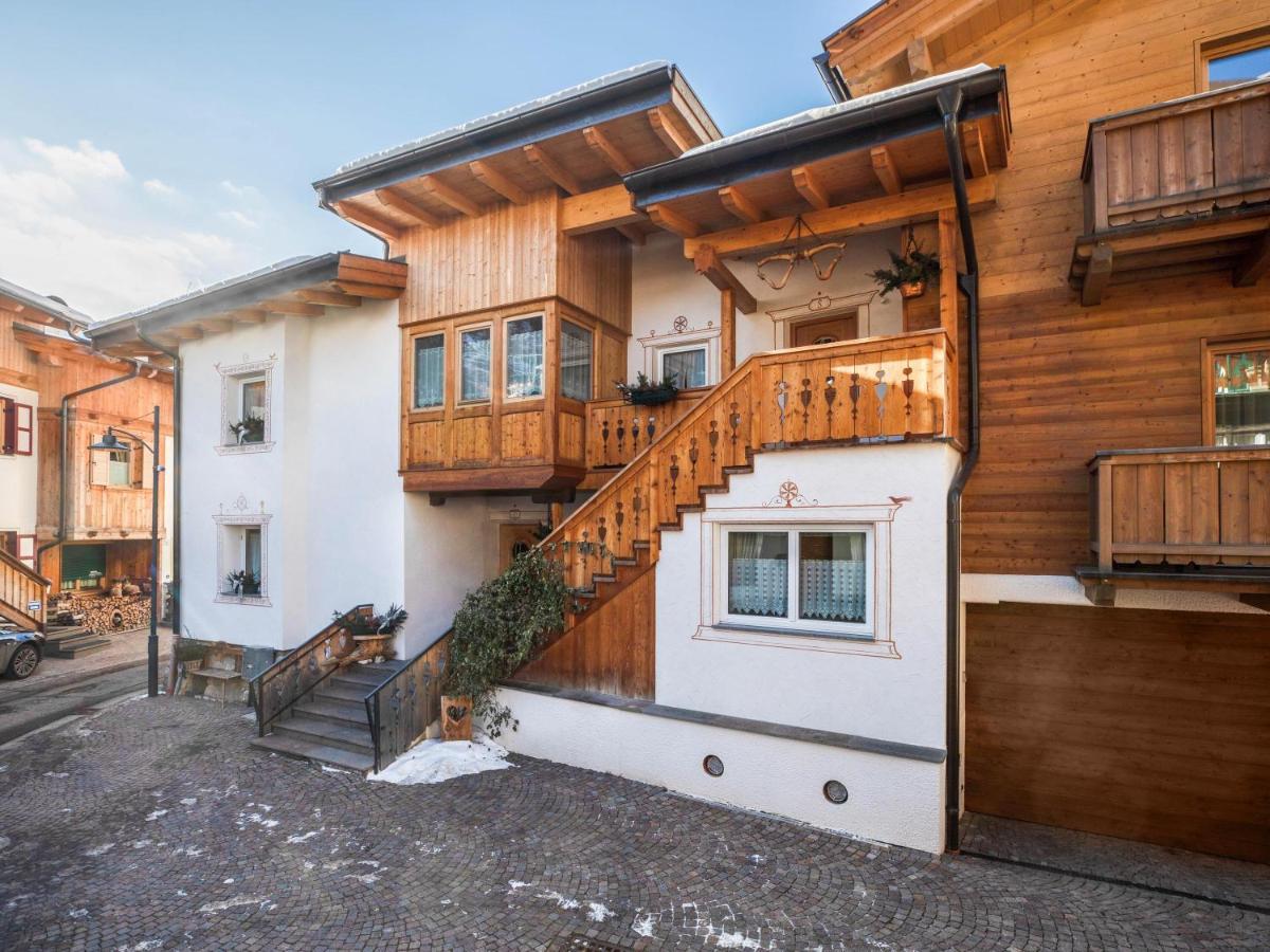Chalet Osmar Appartamento 1 Campitello di Fassa Dış mekan fotoğraf